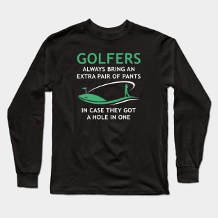 Golfers Extra Pants Long Sleeve T-Shirt